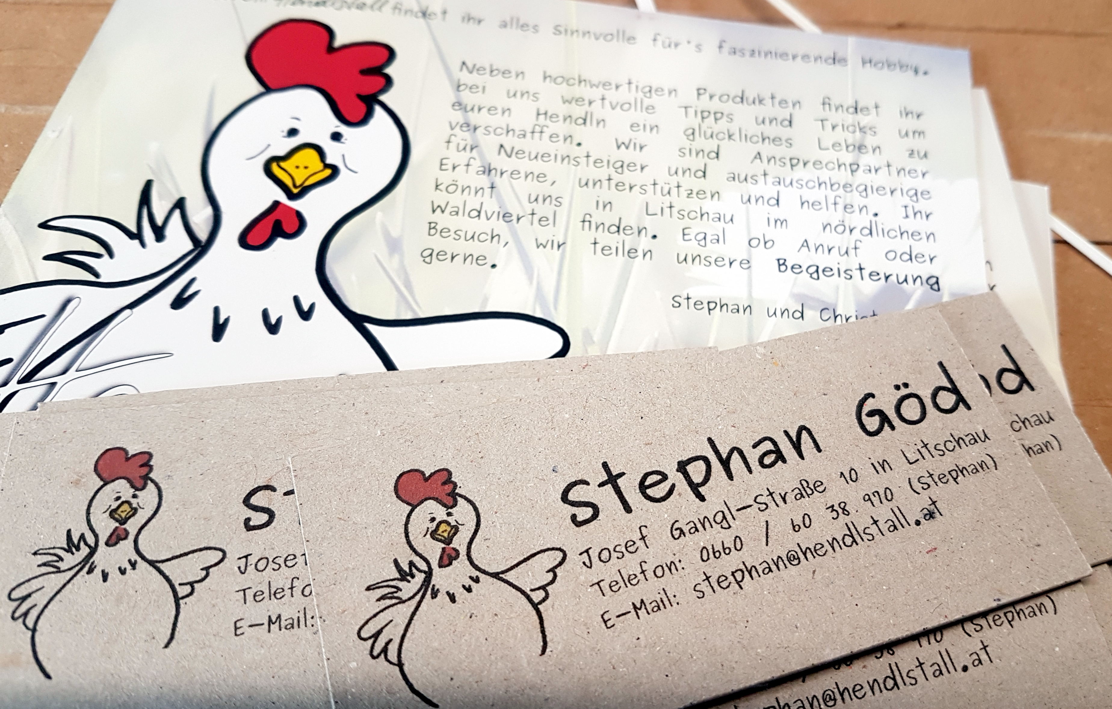 Stephan Göd verkauft euch den perfekten Hühnerstall für den Garten.
